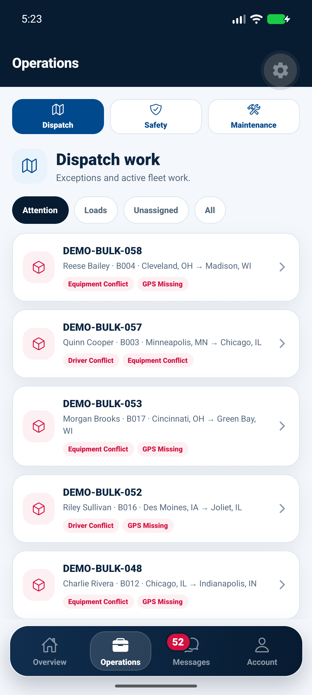 Pro FleetSync - TMS product view 4